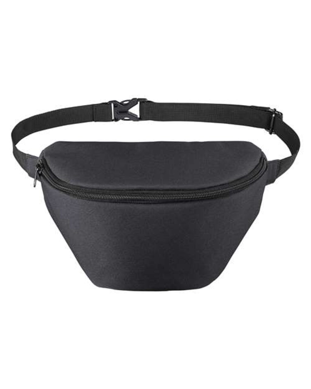 BAGedge® Polyester Fanny Pack with Zippered Compartments and Adjustable Straps